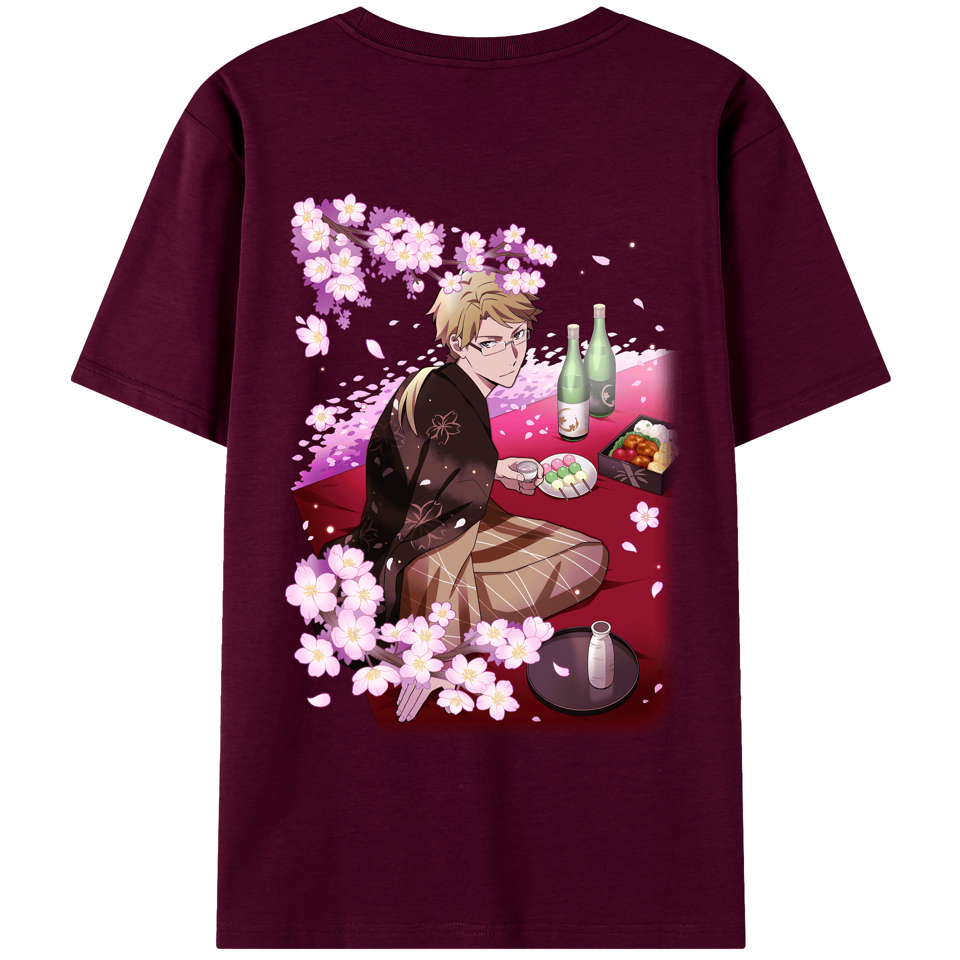 （画像用） 文豪ストレイドッグス Bungo Stray Dogs レディース半袖Tシャツ(バックプリント)